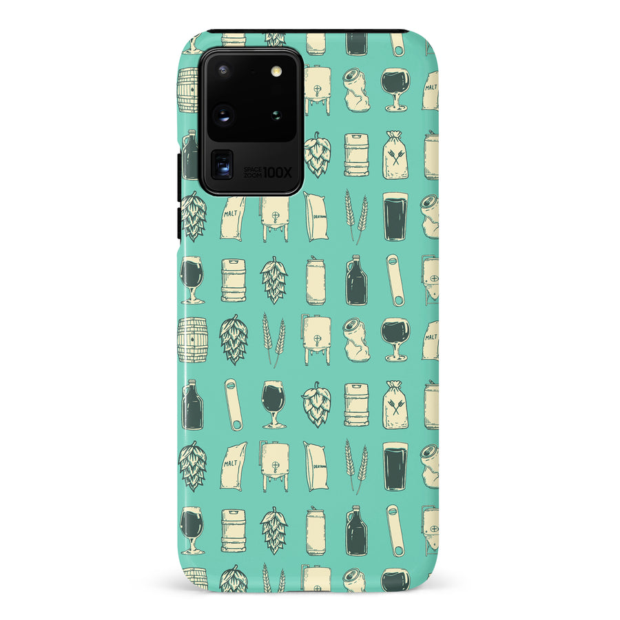 Samsung Galaxy S20 Ultra Craft Phone Case in Teal