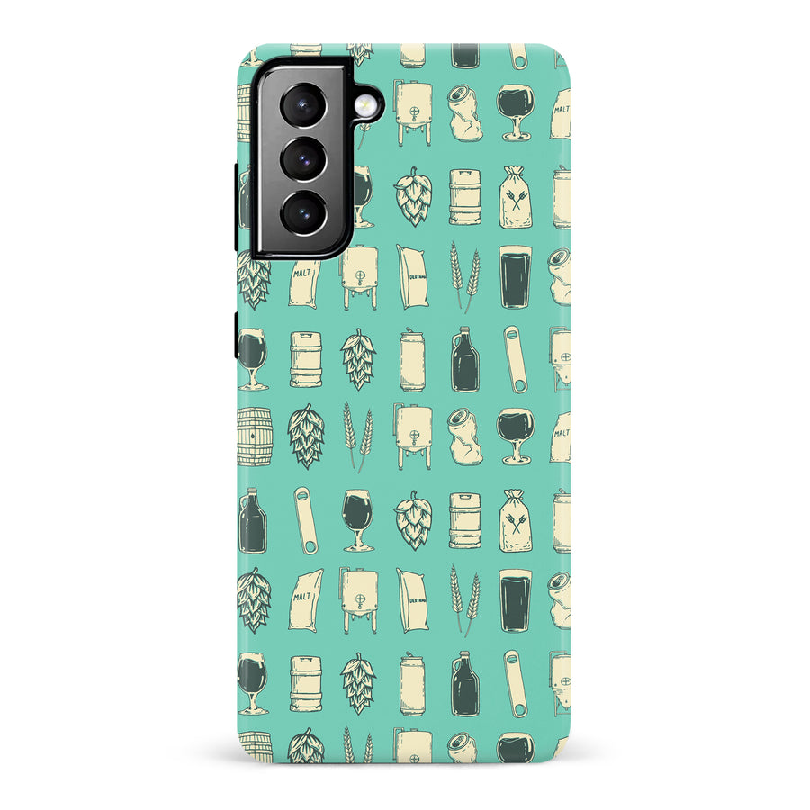 Samsung Galaxy S21 Plus Craft Phone Case in Teal