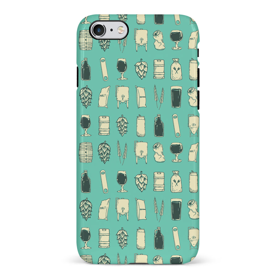 iPhone 6 Craft Phone Case in Teal