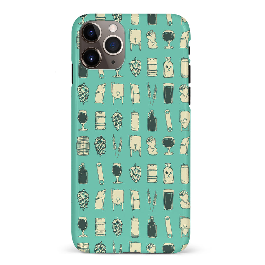 iPhone 11 Pro Max Craft Phone Case in Teal