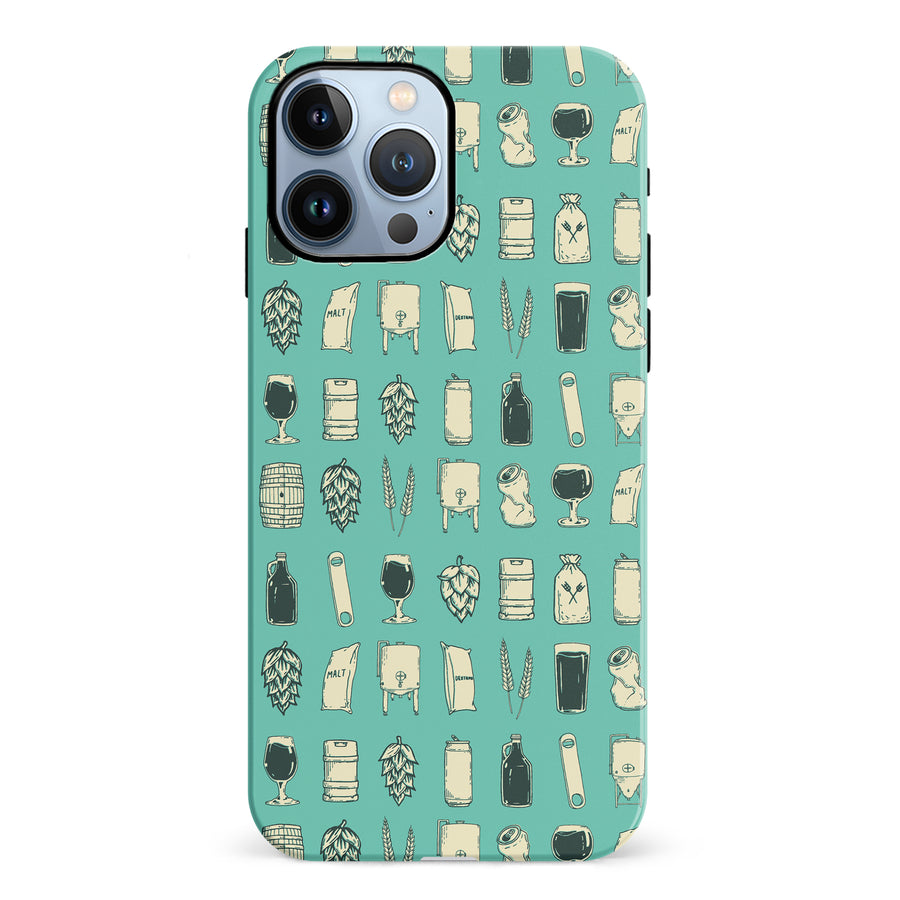 iPhone 12 Pro Craft Phone Case in Teal