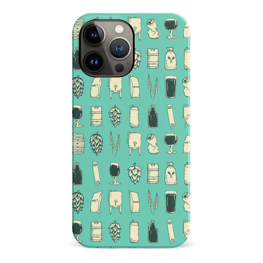 iPhone 13 Pro Max Craft Phone Case in Teal