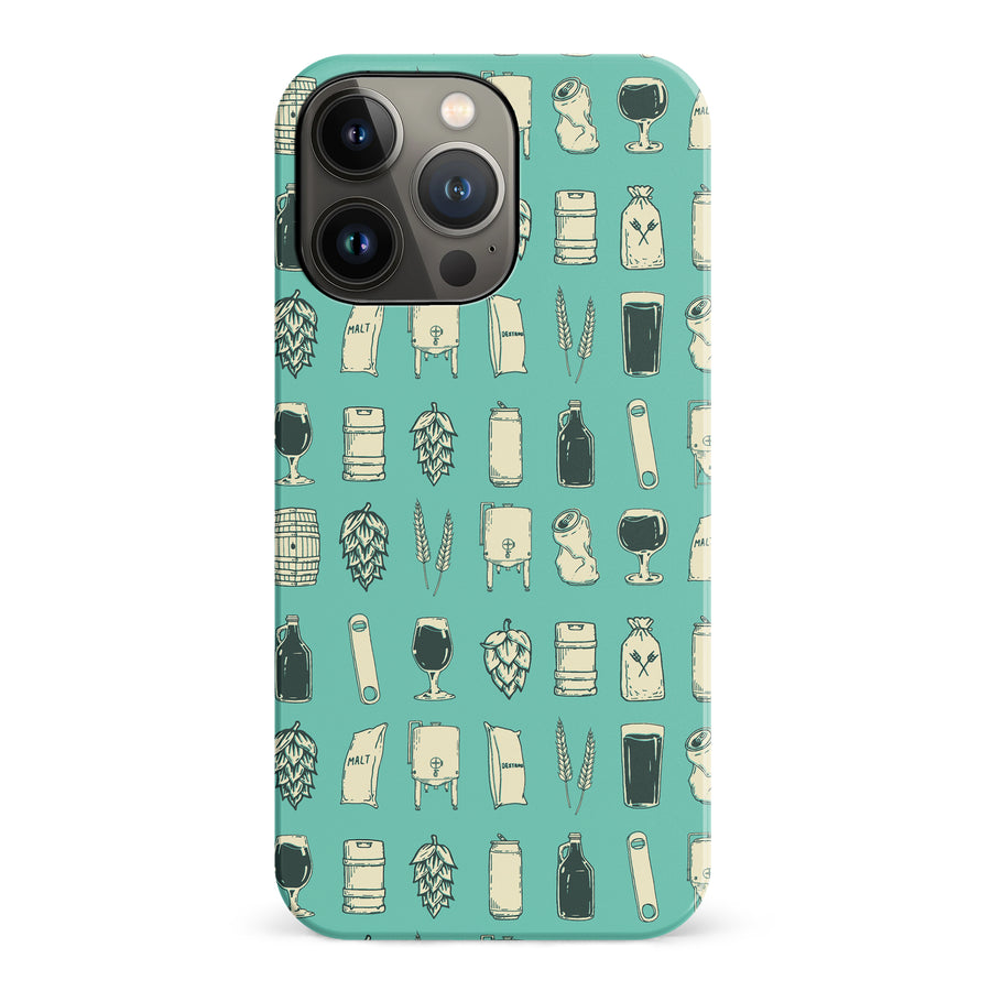 iPhone 14 Pro Craft Phone Case in Teal