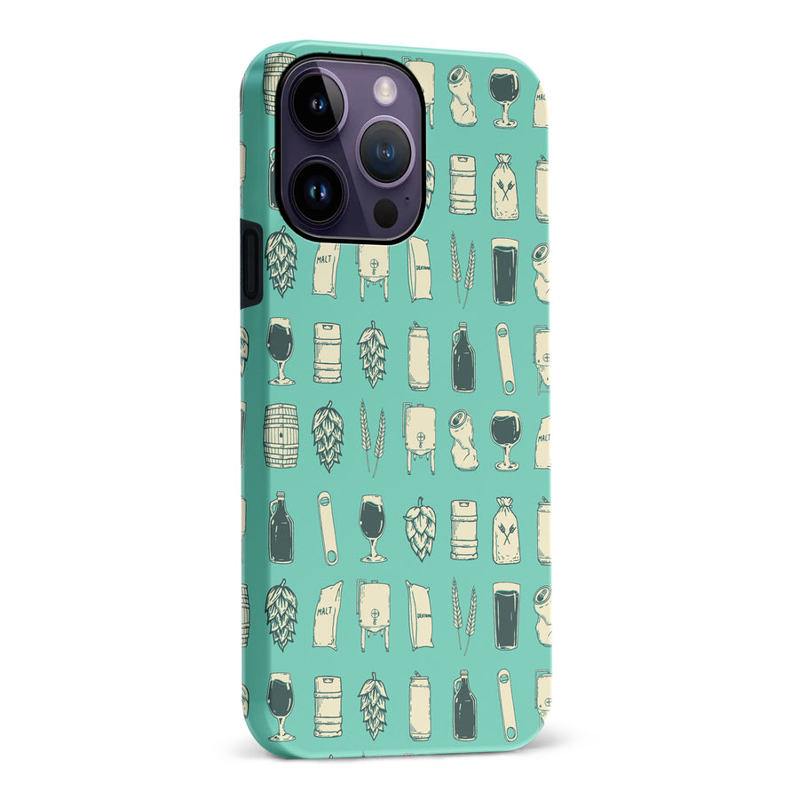 iPhone 14 Pro Max Craft Phone Case in Teal