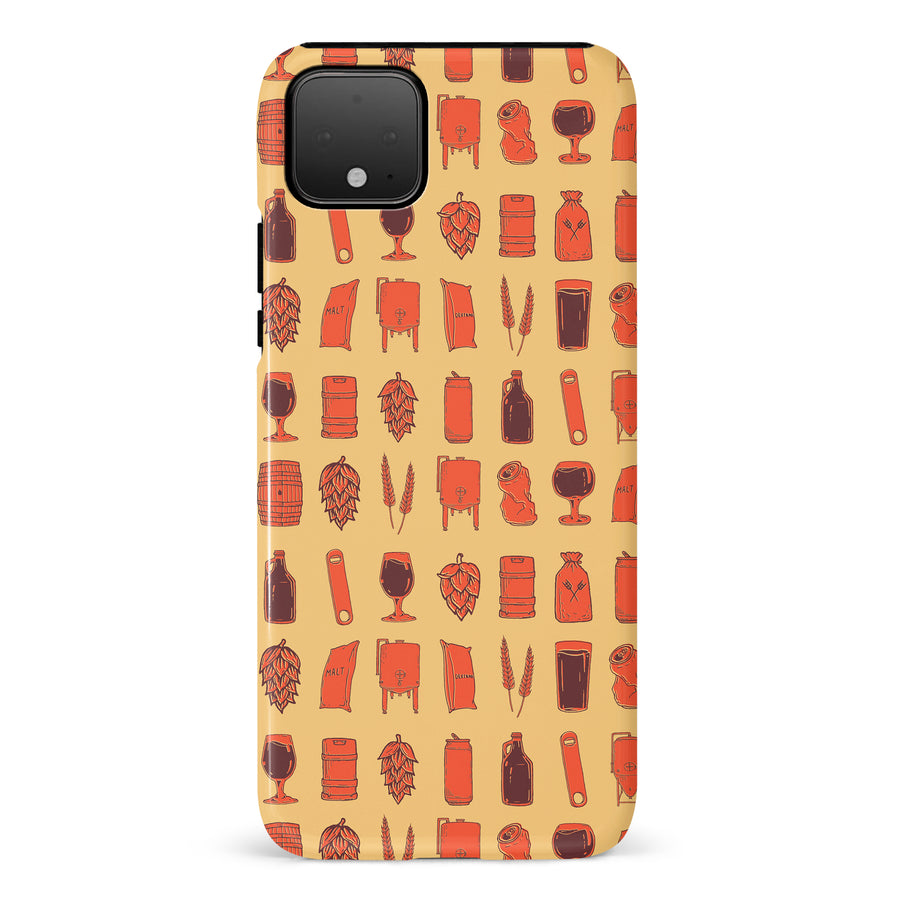 Google Pixel 4 XL Craft Phone Case in Orange