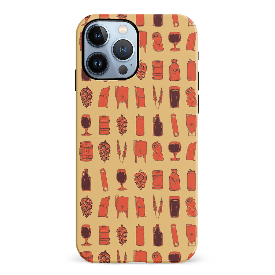 iPhone 12 Pro Craft Phone Case in Orange