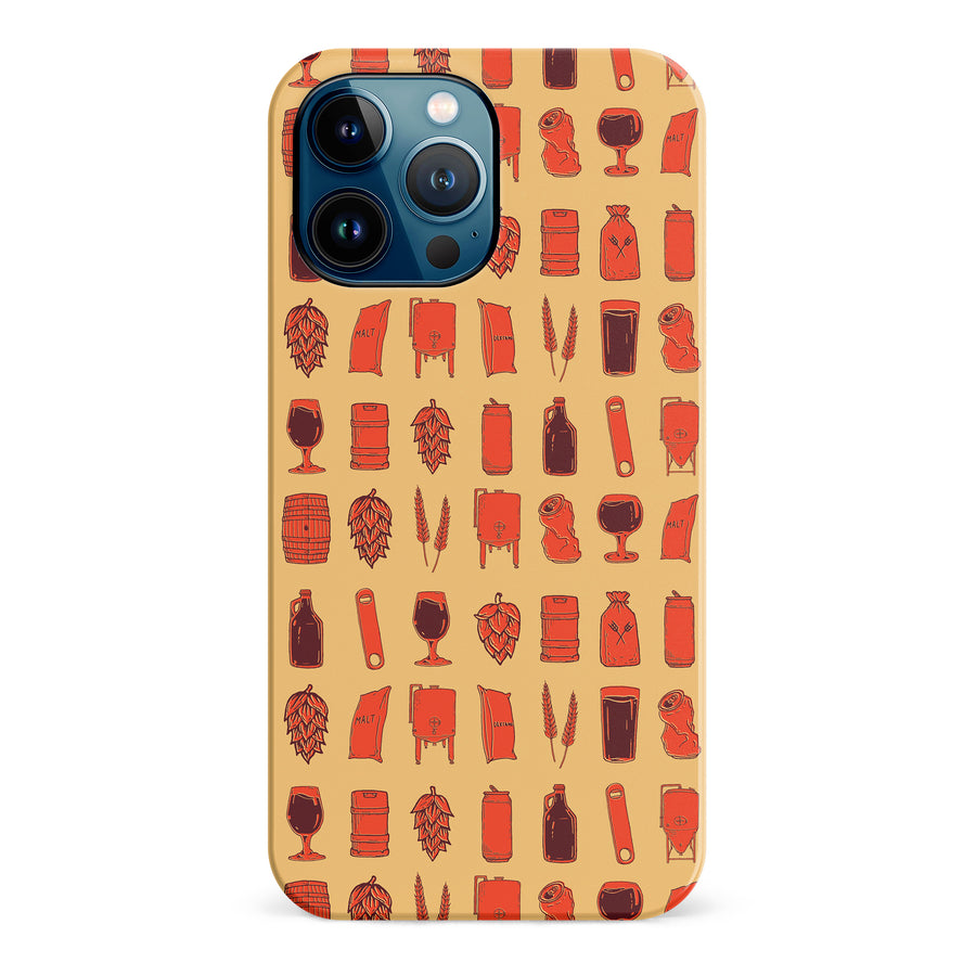 iPhone 12 Pro Max Craft Phone Case in Orange