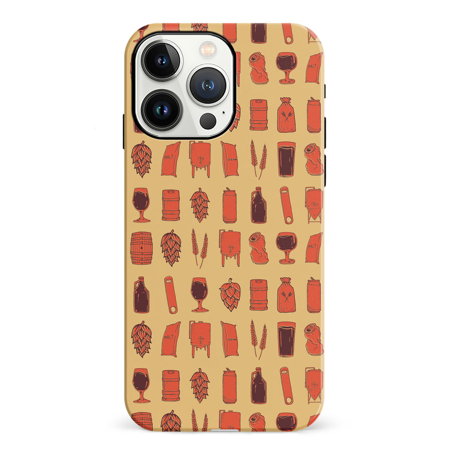 iPhone 13 Pro Craft Phone Case in Orange