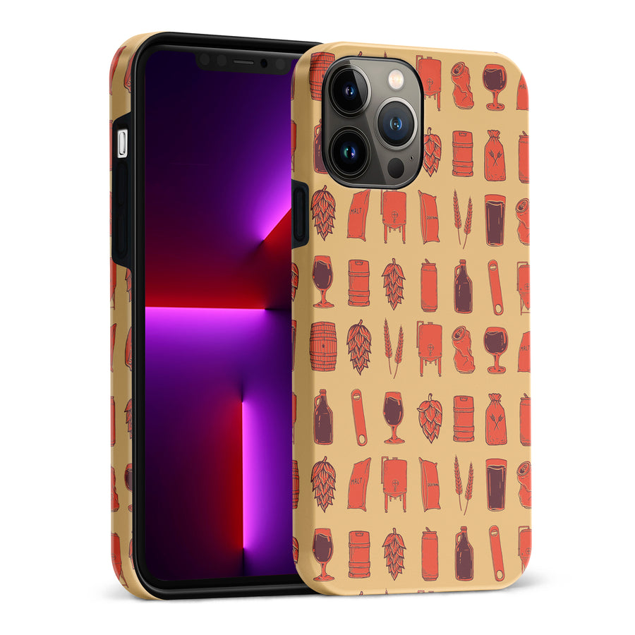 iPhone 13 Pro Max Craft Phone Case in Orange