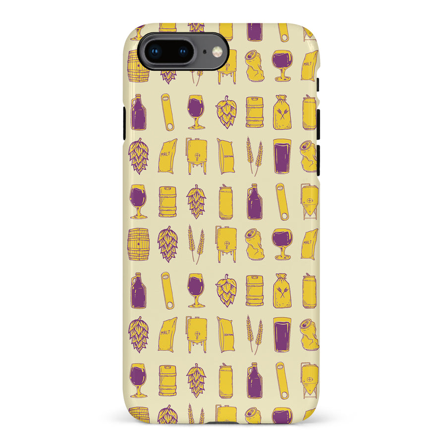 iPhone 8 Plus Craft Phone Case in Yellow