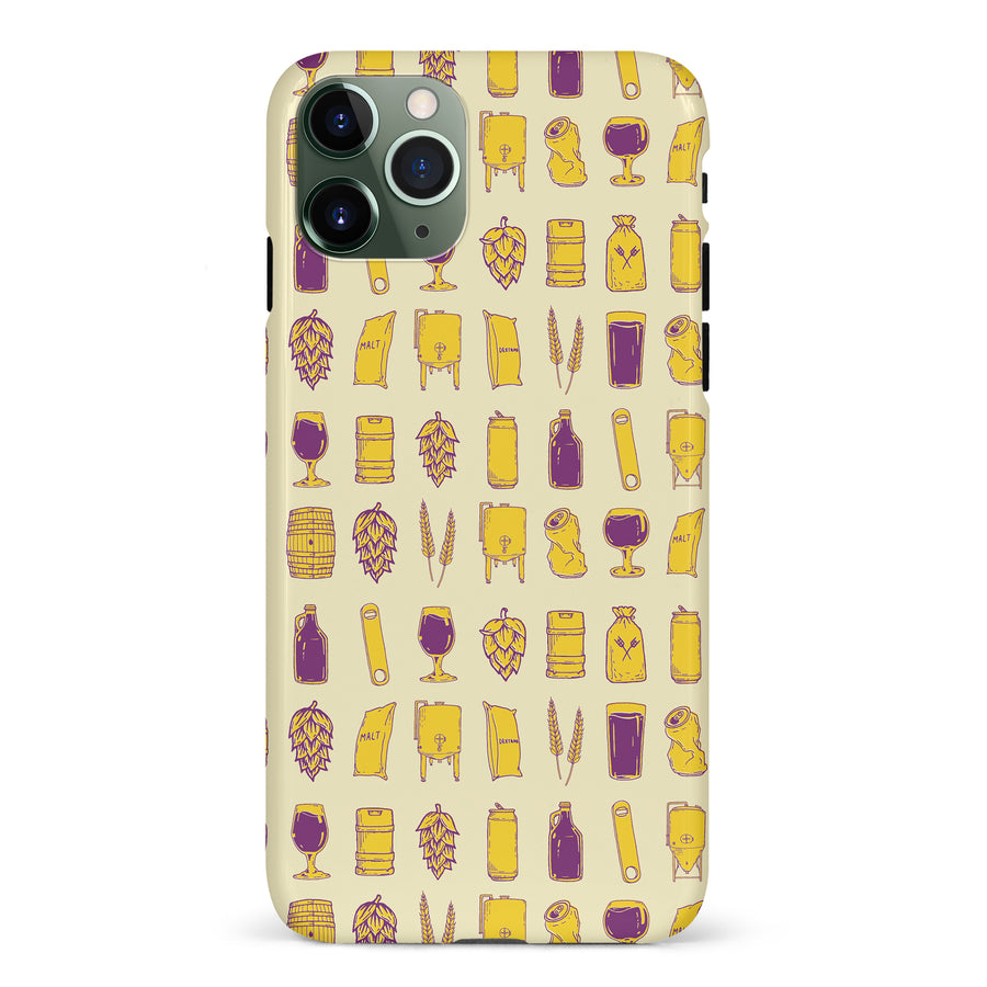 iPhone 11 Pro Craft Phone Case in Yellow
