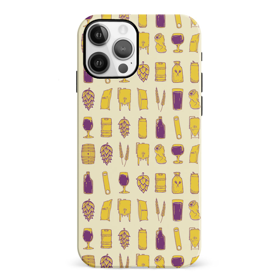 iPhone 12 Craft Phone Case in Yellow