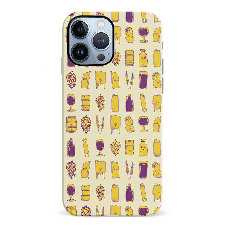 iPhone 12 Pro Craft Phone Case in Yellow
