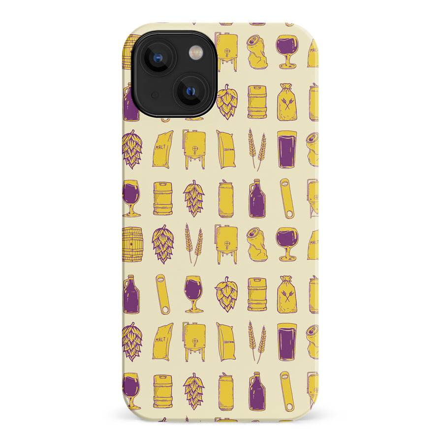 iPhone 14 Craft Phone Case in Yellow