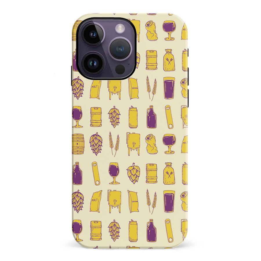 iPhone 14 Pro Max Craft Phone Case in Yellow