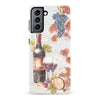 Samsung Galaxy S22 Wine & Grapes Painting Phone Case
