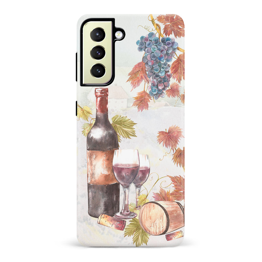 Samsung Galaxy S22 Plus Wine & Grapes Painting Phone Case