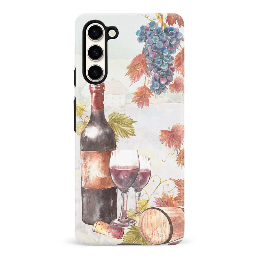 Samsung Galaxy S23 Plus Wine & Grapes Painting Phone Case