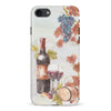 iPhone 7/8/SE Wine & Grapes Painting Phone Case