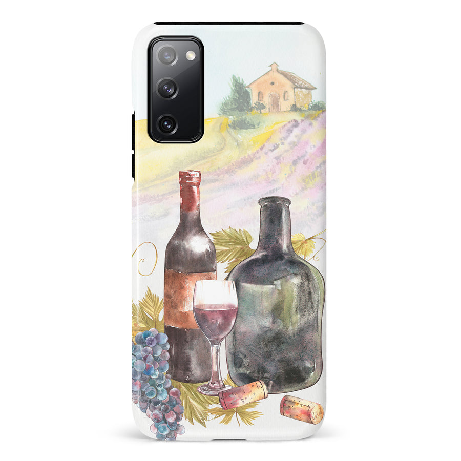 Samsung Galaxy S20 FE Wine Bottles Painting Phone Case