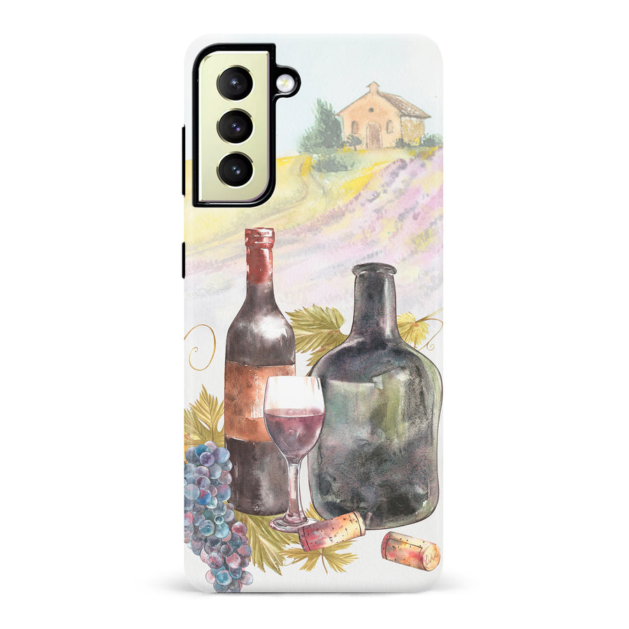 Samsung Galaxy S22 Plus Wine Bottles Painting Phone Case