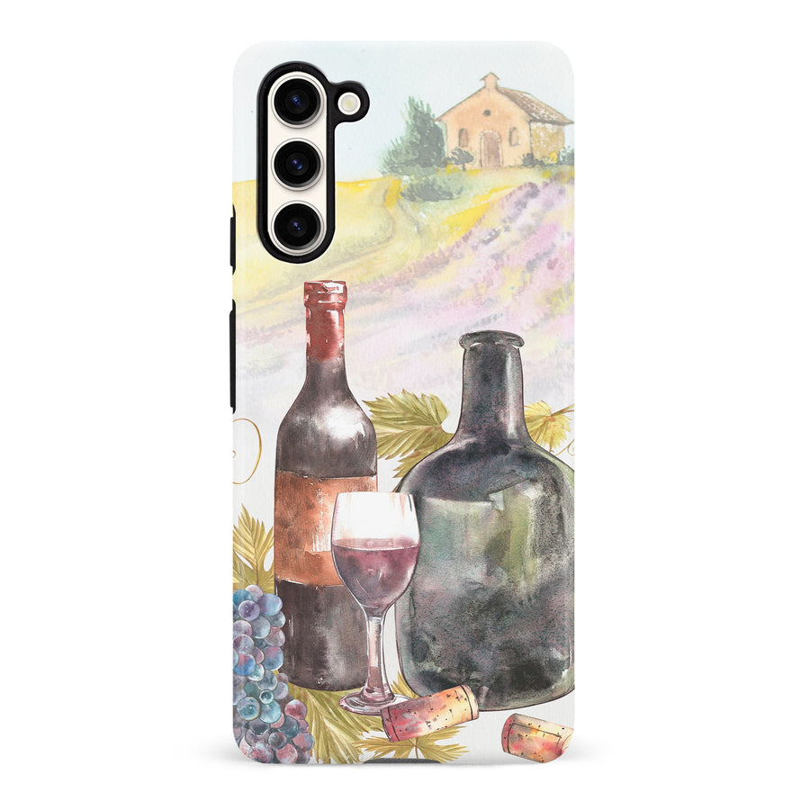 Samsung Galaxy S23 Plus Wine Bottles Painting Phone Case