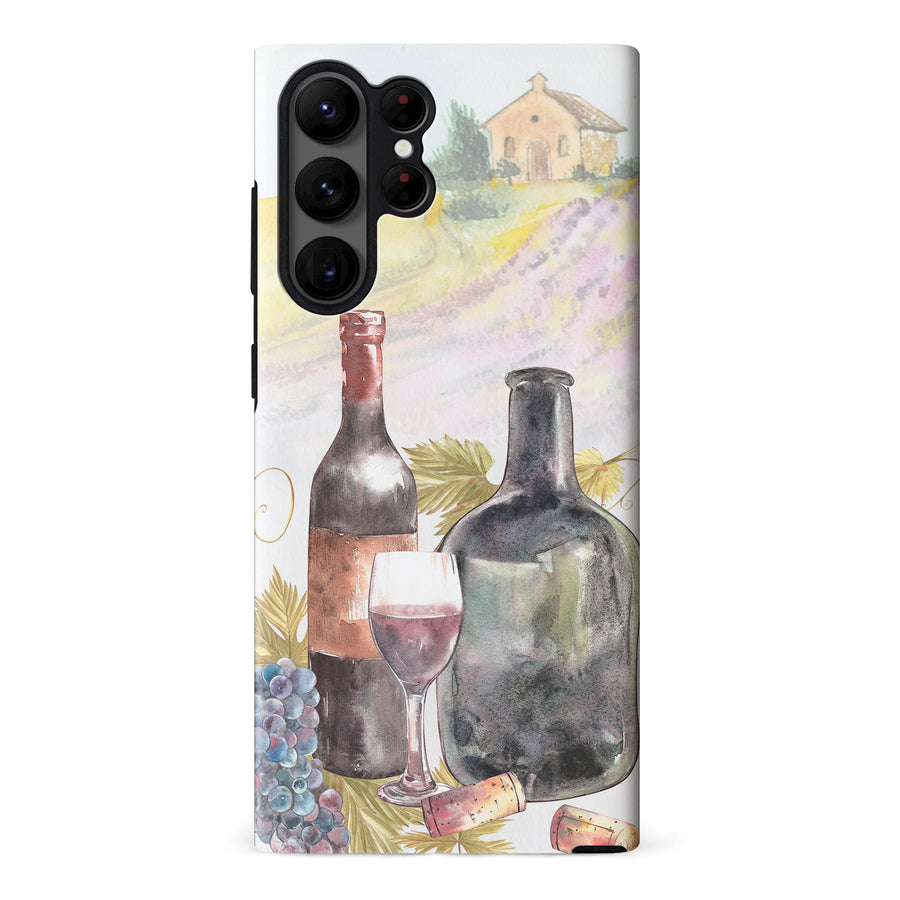 Samsung Galaxy S23 Wine Bottles Painting Phone Case