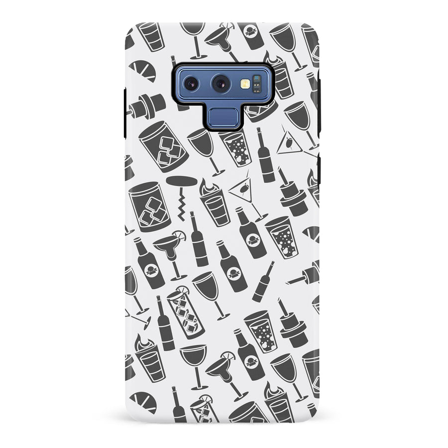Samsung Galaxy Note 9 Cocktails & Dreams Phone Case in White