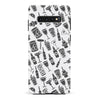 Samsung Galaxy S10 Cocktails & Dreams Phone Case in White