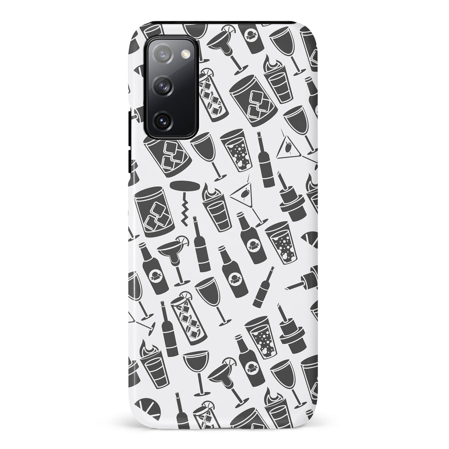 Samsung Galaxy S20 FE Cocktails & Dreams Phone Case in White