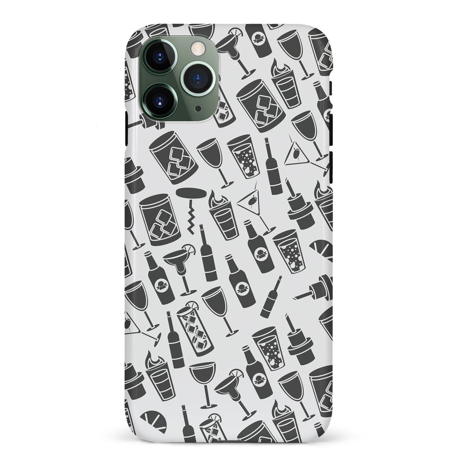 iPhone 11 Pro Cocktails & Dreams Phone Case in White