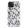 iPhone 14 Cocktails & Dreams Phone Case in White