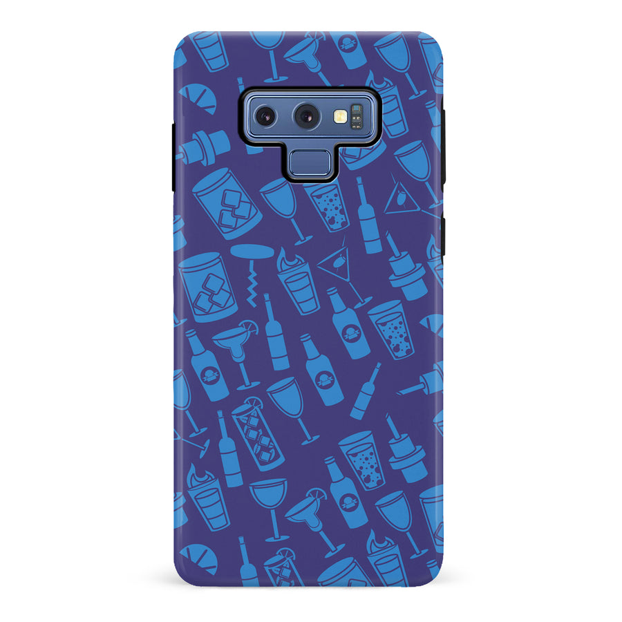 Samsung Galaxy Note 9 Cocktails & Dreams Phone Case in Blue