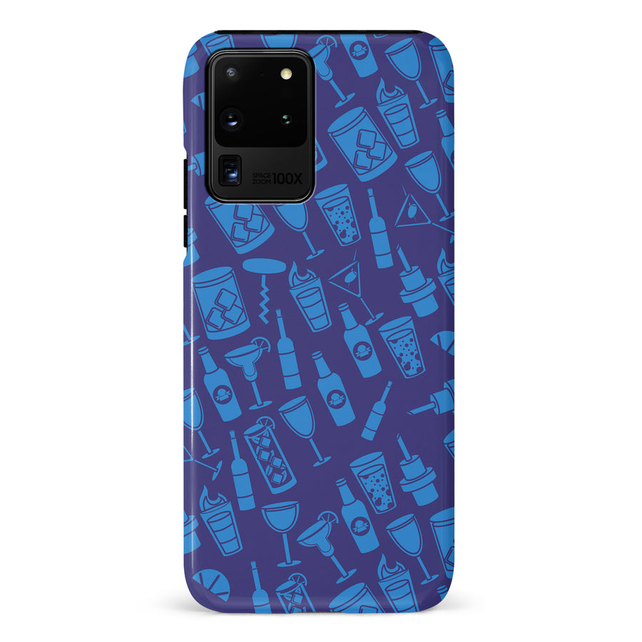 Samsung Galaxy S20 Ultra Cocktails & Dreams Phone Case in Blue