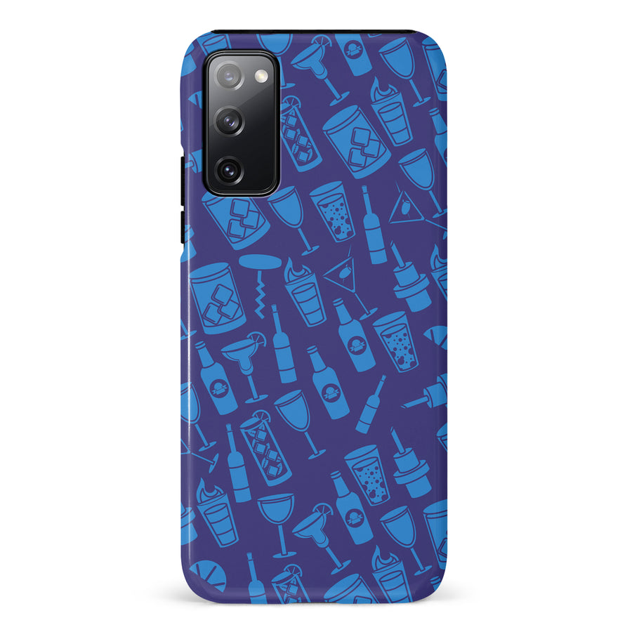Samsung Galaxy S20 FE Cocktails & Dreams Phone Case in Blue