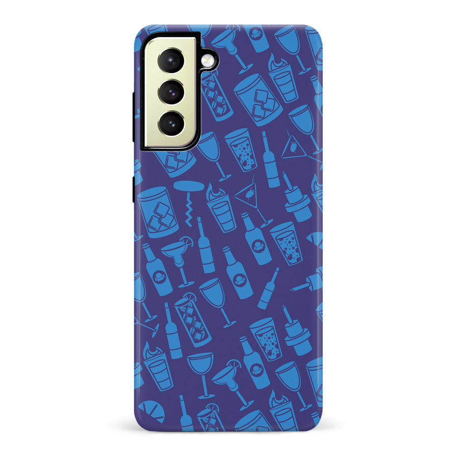 Samsung Galaxy S22 Plus Cocktails & Dreams Phone Case in Blue