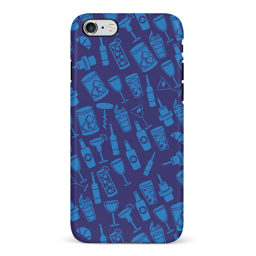 iPhone 6 Cocktails & Dreams Phone Case in Blue