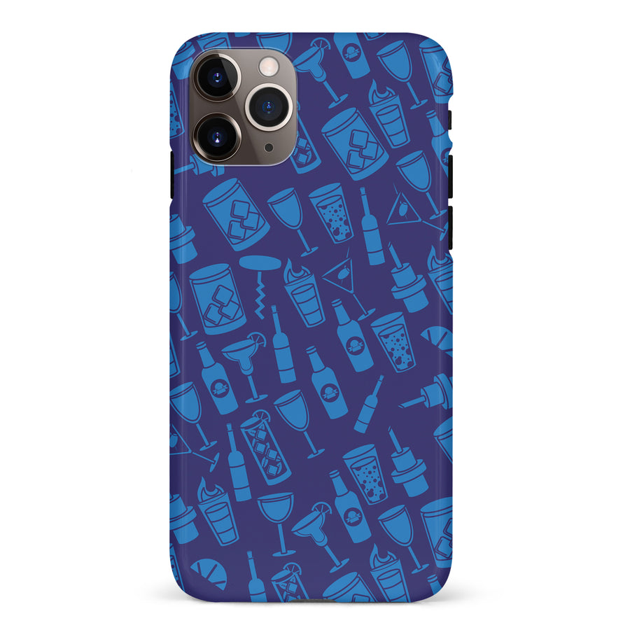 iPhone 11 Pro Max Cocktails & Dreams Phone Case in Blue