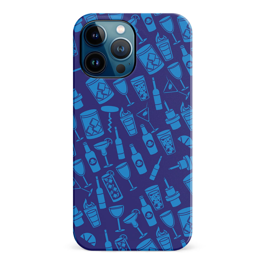 iPhone 12 Pro Max Cocktails & Dreams Phone Case in Blue