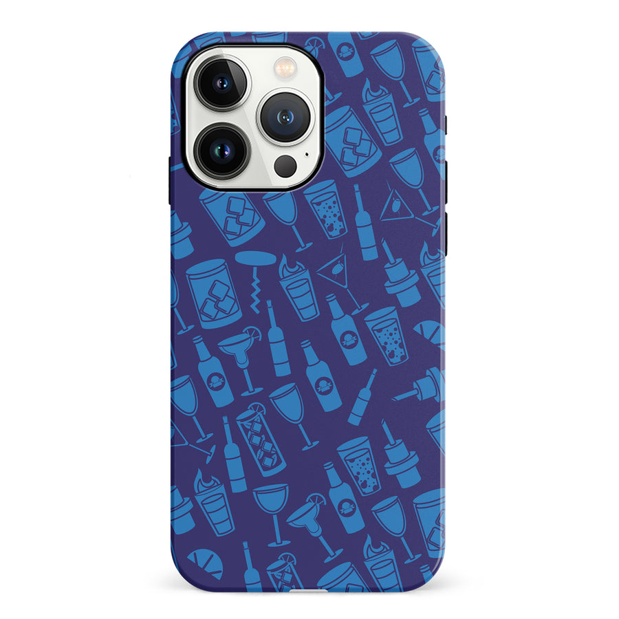 iPhone 13 Pro Cocktails & Dreams Phone Case in Blue