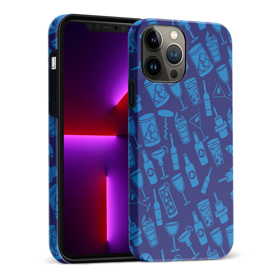 iPhone 13 Pro Max Cocktails & Dreams Phone Case in Blue