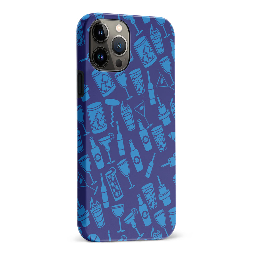 iPhone 13 Pro Max Cocktails & Dreams Phone Case in Blue