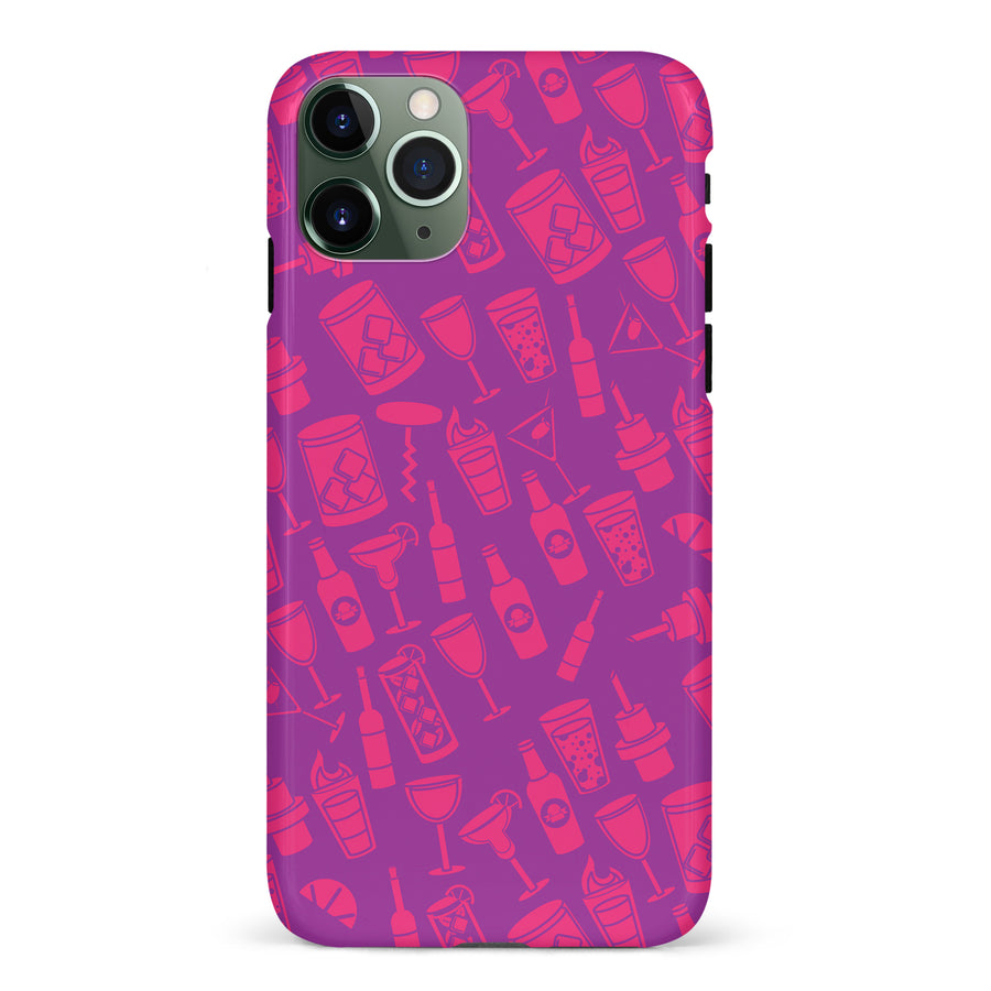iPhone 11 Pro Cocktails & Dreams Phone Case in Magenta
