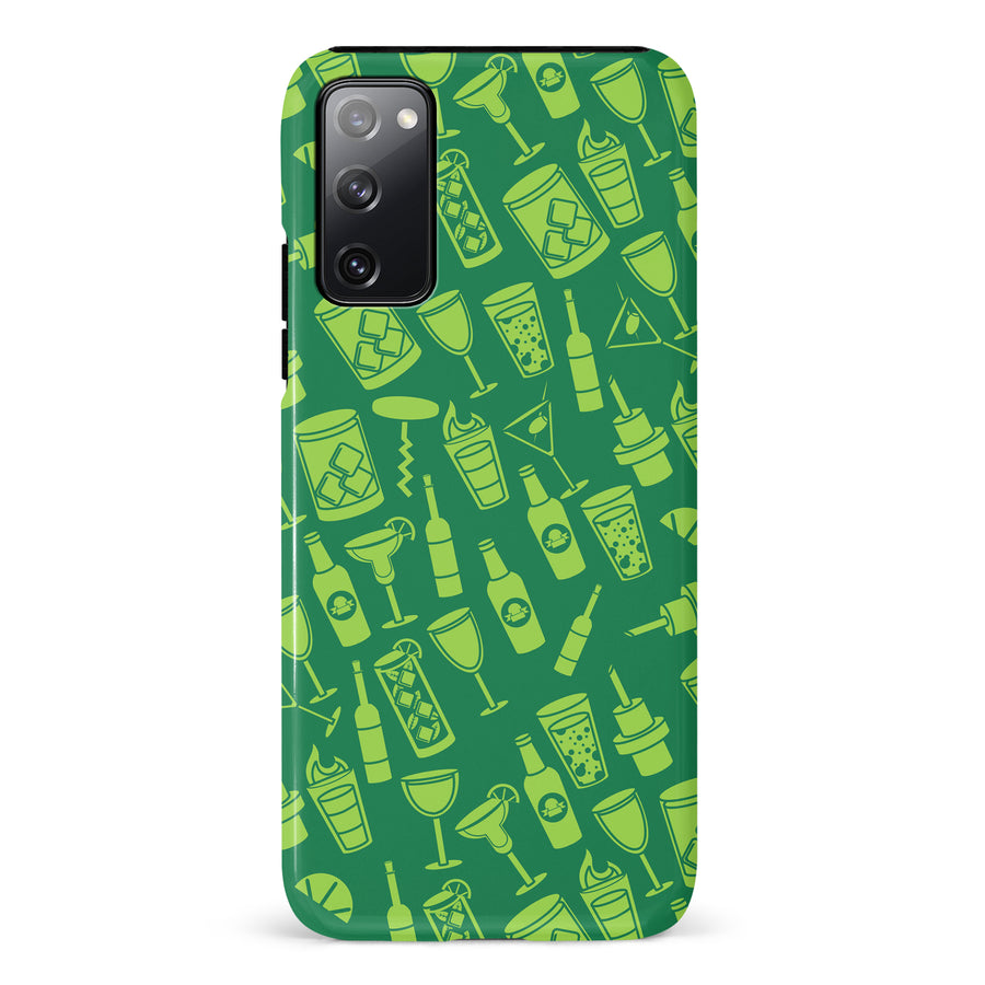 Samsung Galaxy S20 FE Cocktails & Dreams Phone Case in Green