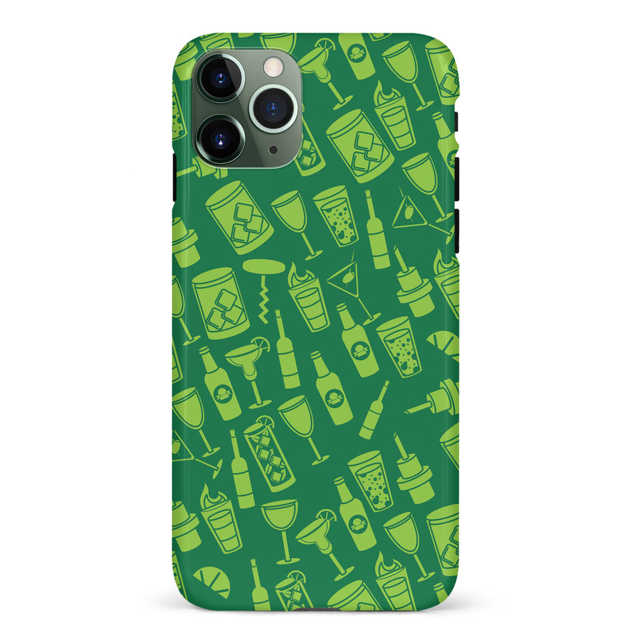 iPhone 11 Pro Cocktails & Dreams Phone Case in Green