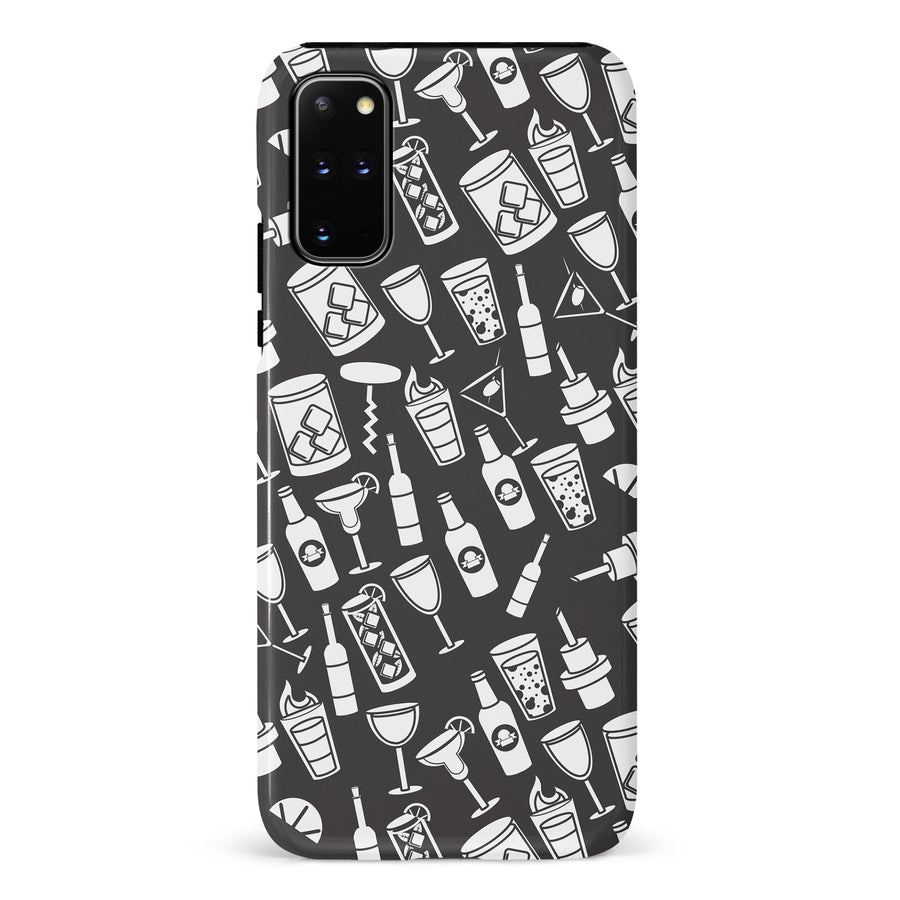 Samsung Galaxy S20 Plus Cocktails & Dreams Phone Case in Black