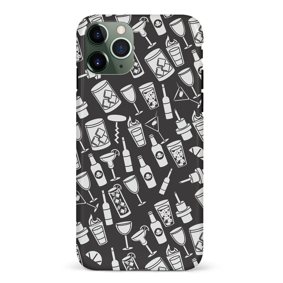 iPhone 11 Pro Cocktails & Dreams Phone Case in Black
