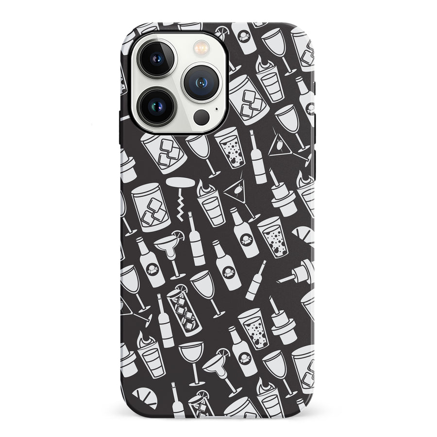 iPhone 13 Pro Cocktails & Dreams Phone Case in Black