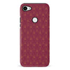 Google Pixel 3 XL Showcase Art Deco Phone Case in Maroon