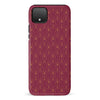 Google Pixel 4 XL Showcase Art Deco Phone Case in Maroon